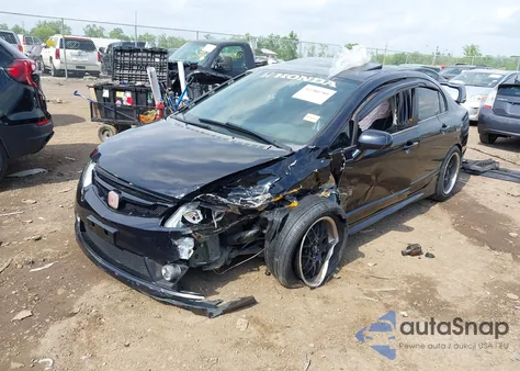 2007 Honda Civic Si z USA, uszkodzony, nr VIN 2HGFA55577H701263
